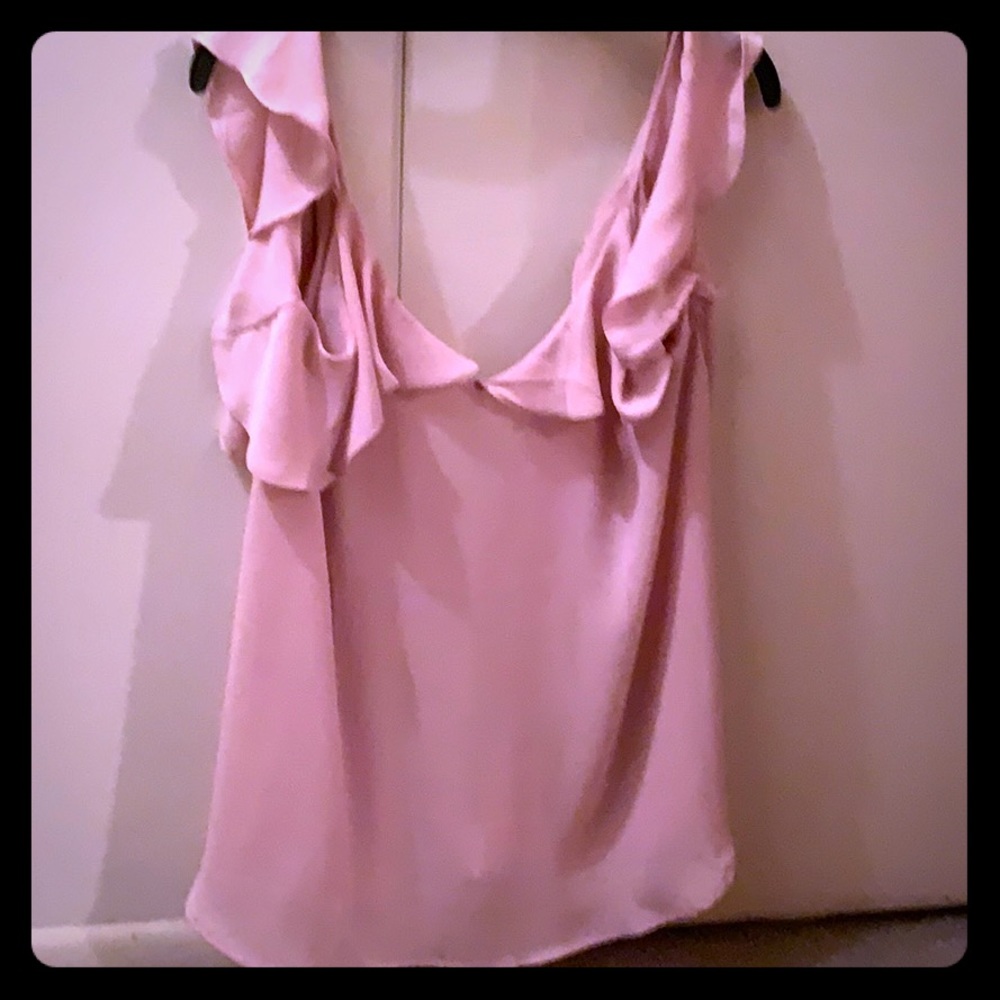 2 way peach blouse 👚